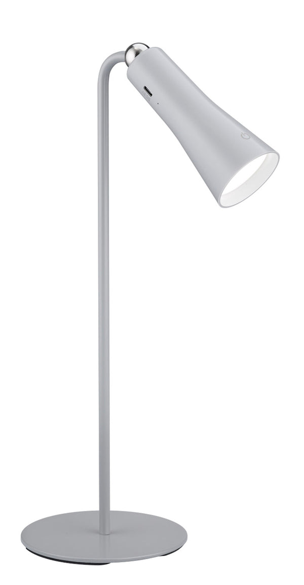 Lampada da Tavolo USB da Interno a LED SMD in Metallo Grigio online