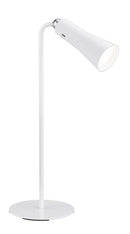 Lampada da Tavolo USB da Interno a LED SMD in Metallo Bianco Opaco-1