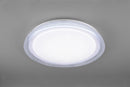 Plafoniera da Interno a LED in Plastica Bianco-2