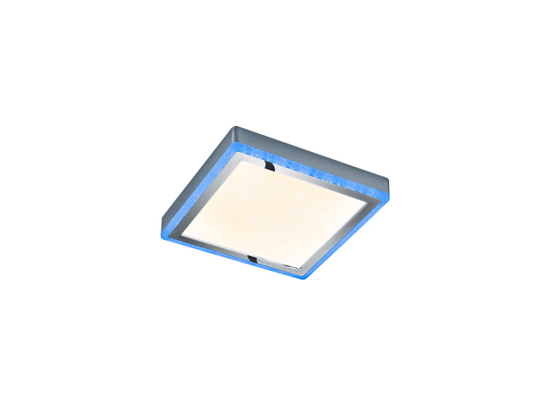 Plafoniera da Interno a LED in Plastica Bianco-3