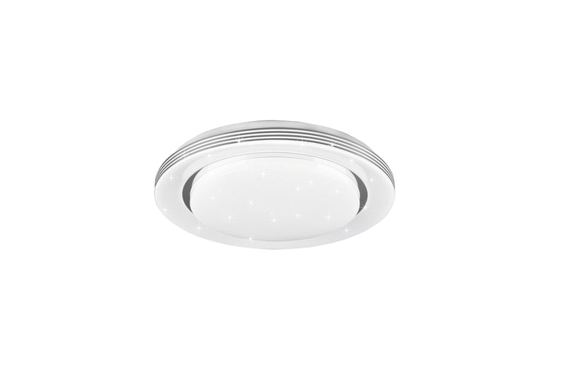 Plafoniera da Interno a LED in Plastica Bianco-3