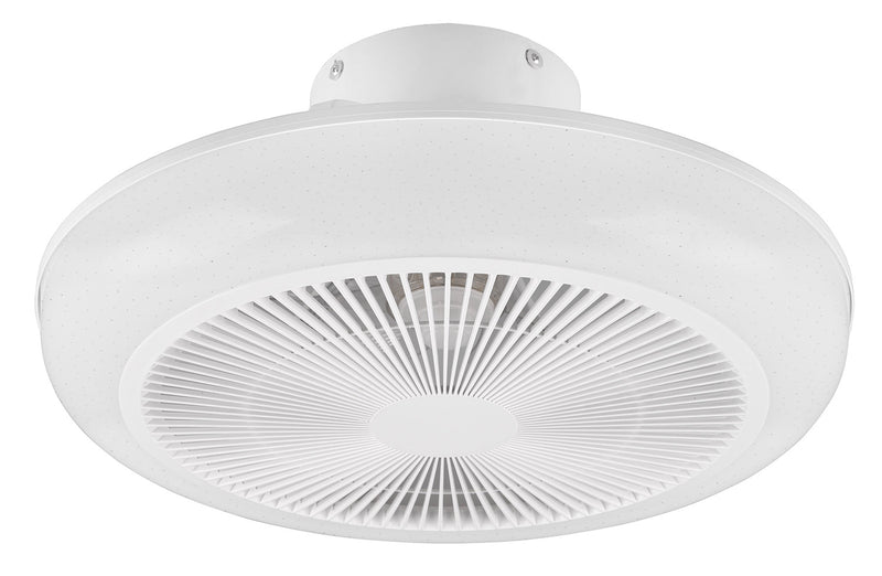 Plafoniera con Ventilatore da Interno a LED Ø46 cm Plastica Stella-3