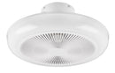 Plafoniera con Ventilatore da Interno a LED Ø46 cm Plastica Bianca-3