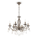 Lampadario Royal Classic in Metallo Grace Ottone-1