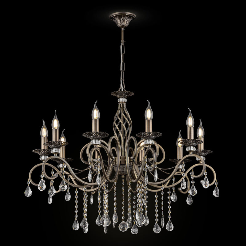 Lampadario Royal Classic in Metallo Grace Ottone-3