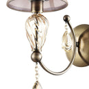 Lampada da parete Royal Classic in Metallo e Vetro Murano Bronzo-5