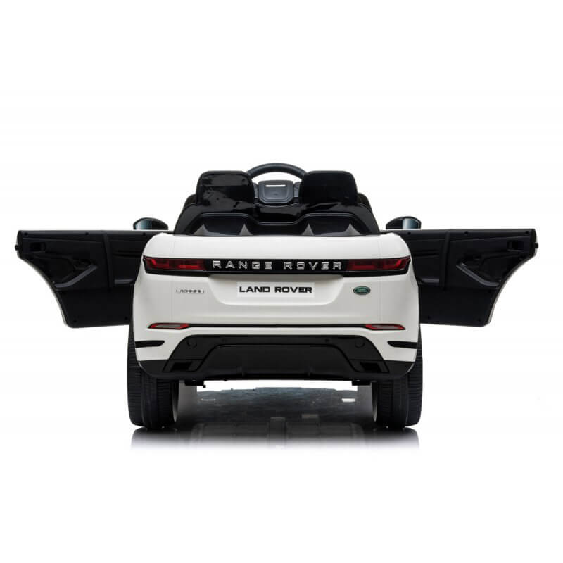 Macchina Elettrica per Bambini 12V Mp4 Land Rover Evoque Bianca-10