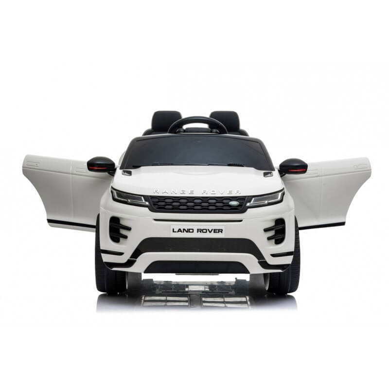 Macchina Elettrica per Bambini 12V Mp4 Land Rover Evoque Bianca-9