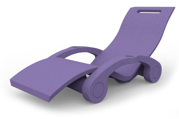 Lettino Chaise Longue Galleggiante da Esterno Giardino Arkema Serendipity Viola-1