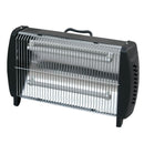 Stufa Elettrica 2 Elementi Steatite 1200W ECM S2-1