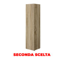 Armadio 1 Anta 5 Ripiani 45x45x195 cm Rovere Seconda Scelta-1