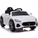 Macchina Elettrica per Bambini 12V con Licenza Maserati GranCabrio S502 Bianca-6