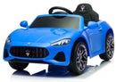 Macchina Elettrica per Bambini 12V Maserati GranCabrio S502 Blu-1