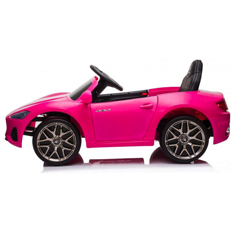 Macchina Elettrica per Bambini 12V Maserati GranCabrio S502 Rosa-2