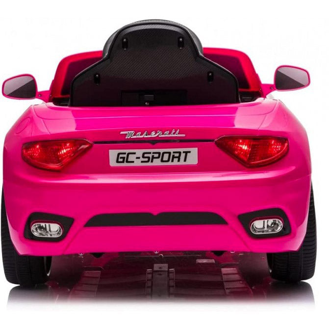 Macchina Elettrica per Bambini 12V Maserati GranCabrio S502 Rosa-4