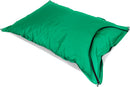 Cuscinone Slitta per Neve 160x110 cm in Acrilico Pomodone Scivolone Verde-1