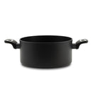 Casseruola 2 Maniglie Ø 24cm Antiaderente Induzione Silex Elegance Black Nero-6