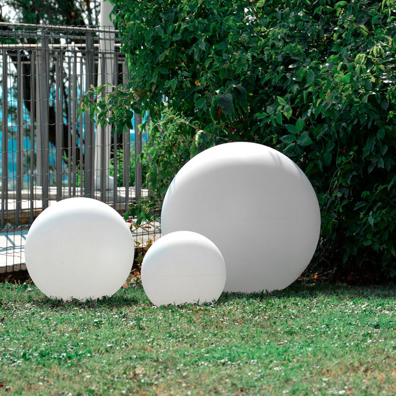 Sfera Luminosa da Giardino a LED Ø40 cm in Resina 5W Sphere Bianco Freddo-2