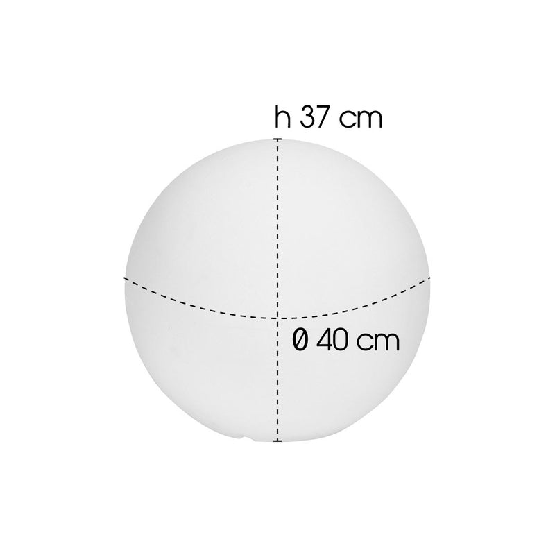 Sfera Luminosa da Giardino a LED Ø40 cm in Resina 5W Sphere Bianco Freddo-4