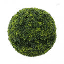 Sfera di Bosso Artificiale Ø28 cm in Polietilene Verde-2