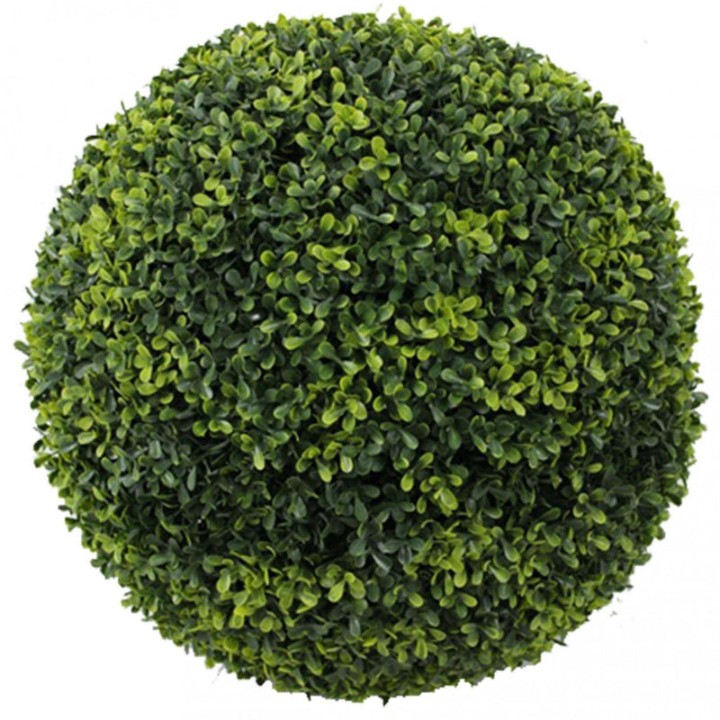 Sfera di Bosso Artificiale Ø53 cm in Polietilene Verde-1