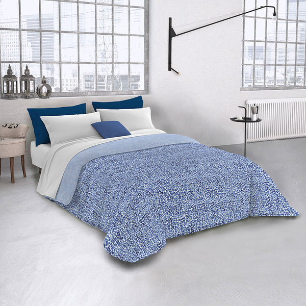 Steppdecke mit Krystal Blue Print acquista