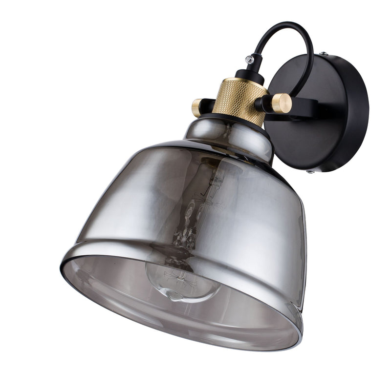 Lampada da parete Pendant in Metallo Irving Nero-4