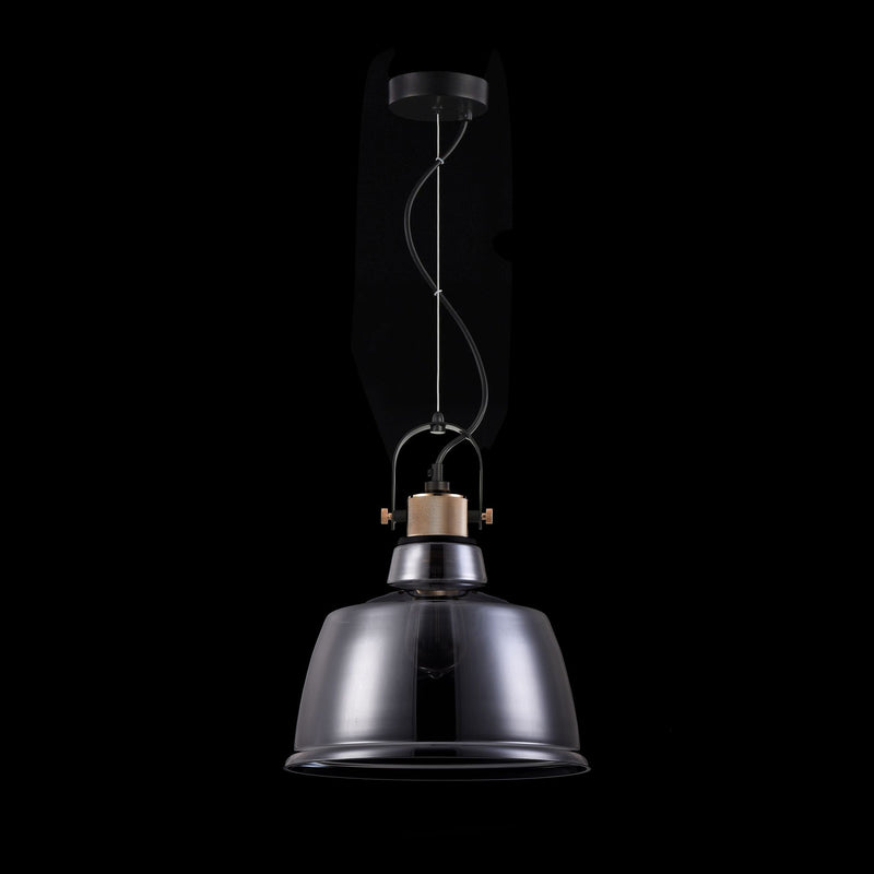 Lampada pendente Pendant in Metallo Irving Nero-4