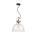 Lampada pendente Pendant in Metallo Irving Nero-4