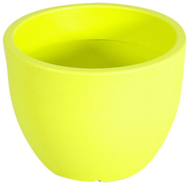 Vaso Ø40x30 cm in Polietilene Vanossi Orione Verde Acido-1