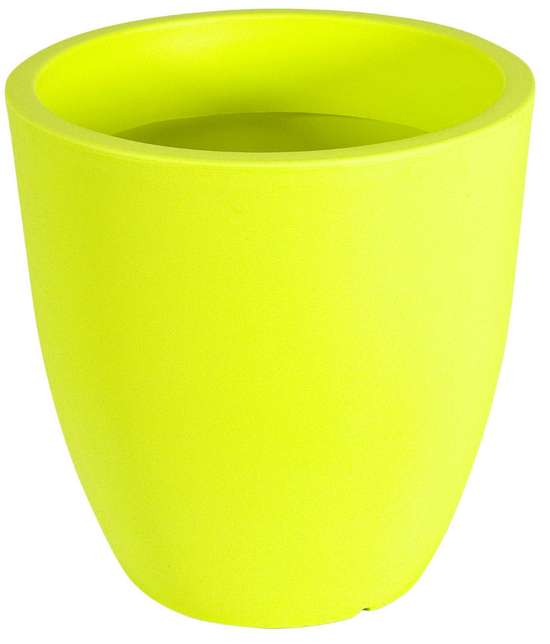 Vaso Ø60x60cm in Polietilene Vanossi Orione Alto Verde Acido-1