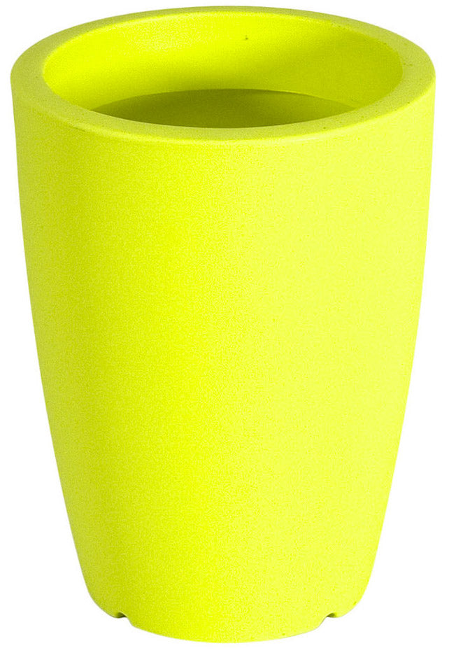 Vaso Ø36x50cm in Polietilene Vanossi Hydra Verde Acido-1