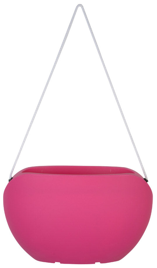 Ovale Vase aus Polyethylen Vanossi Clio Bag Rope Fuchsia Verschiedene Größen acquista