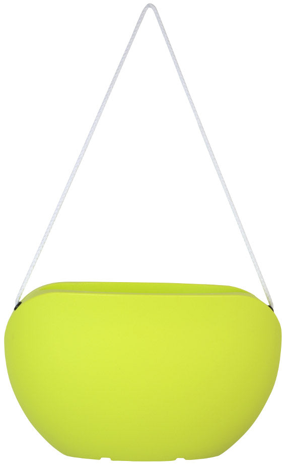 sconto Ovale Vase aus Polyethylen Vanossi Clio Bag Rope Acid Green Verschiedene Größen