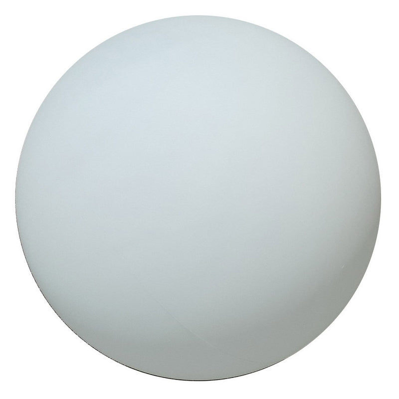 Sfera Luminosa da Giardino Ø30cm in Polietilene Vanossi Sirio Bianco Fluo-2