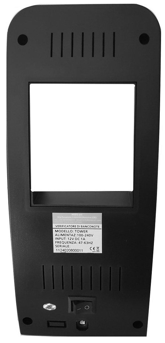 Rilevatore Banconote False con Monitor MBS Tower Nero-4