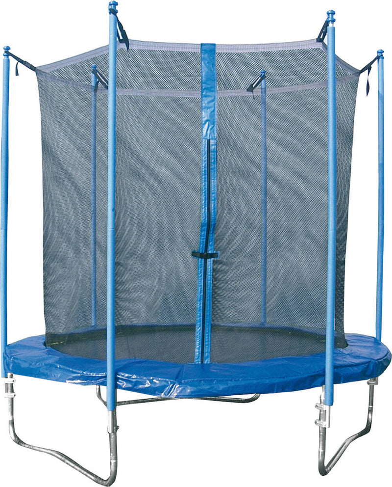 Trampolino Tappeto Elastico per Esterno con Rete di Protezione Diametro 183Cm Garlando Combi S-1