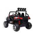 Macchina Elettrica per Bambini 24V 2 Posti Maxi Buggy Rossa-3