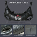 Sacca Bulgara 15 Kg 72x50x18 cm per Allenamento Fitness Nero-4