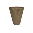 Vaso Medio Iris Ø29x36 cm in Fibra sintetica Tortora-1