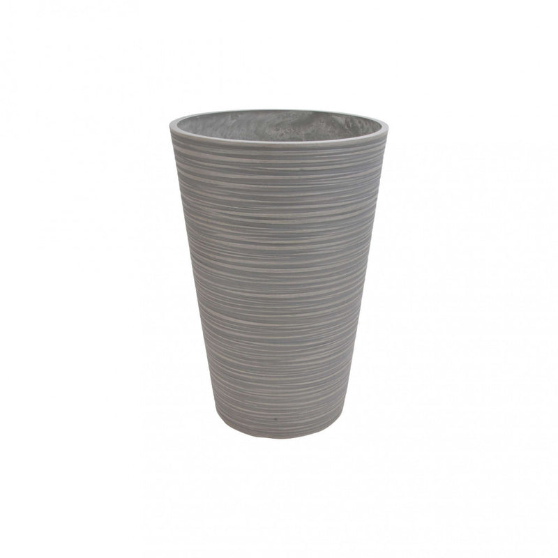 Vaso Piccolo Azalea Ø31x46 cm in Fibra sintetica Antracite-1