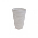 Vaso Piccolo Azalea Ø31x46 cm in Fibra sintetica Bianco-1