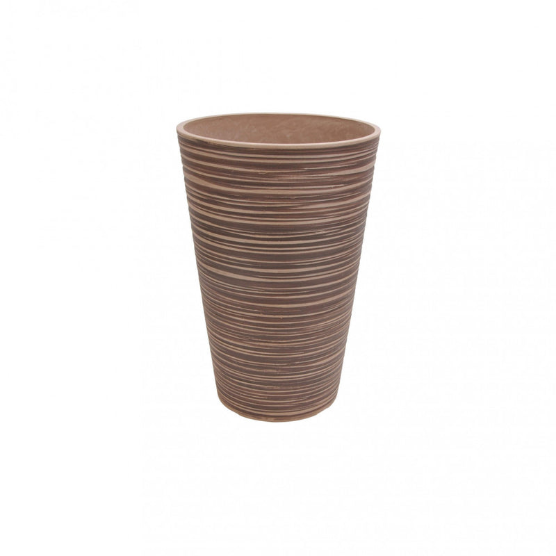 Vaso Grande Azalea Ø41x60 cm in Fibra sintetica Tortora-2