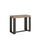 Ausziehbare Konsole aus Holz und Eisen H77x40x90 / 300cm Itamoby Futura Premium Oak Folding