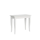 Consolle Allungabile 90-308x48x77 cm in Nobilitato Bianco-1