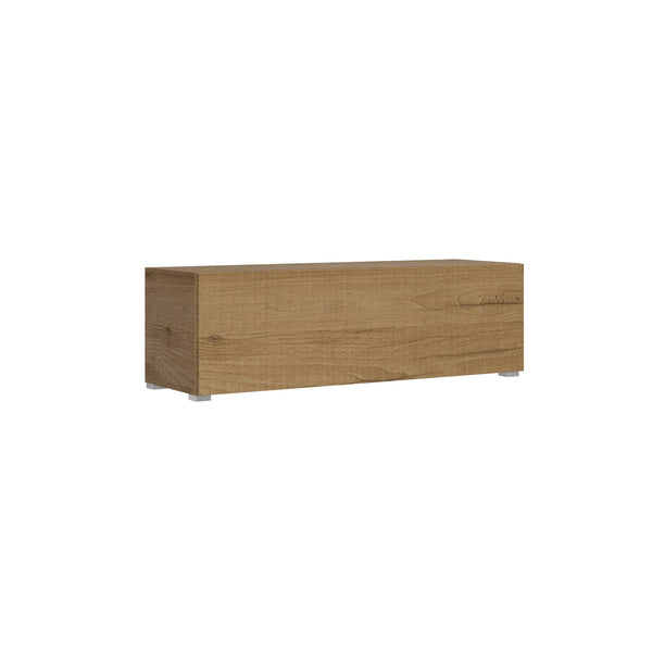 Mobile con Anta a Ribalta 133,6x40x39,6 cm con piedini Quercia Naturale sconto