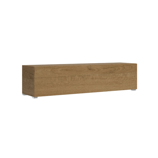 prezzo Mobile TV con Anta a Ribalta e Passacavi 173,6x40x39,6 cm con piedini Quercia Naturale