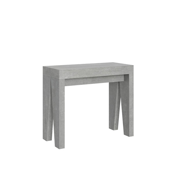 Consolle Allungabile 90-196x42x77 cm in Nobilitato Grigio acquista