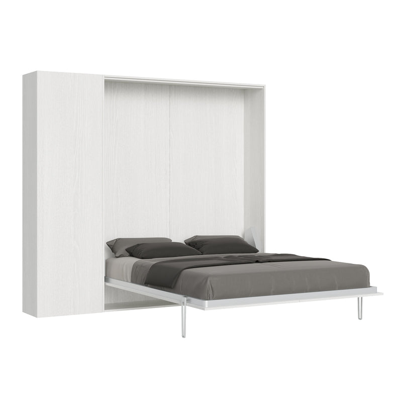 Letto Matrimoniale a Scomparsa Kentaro H210 cm Bianco-1