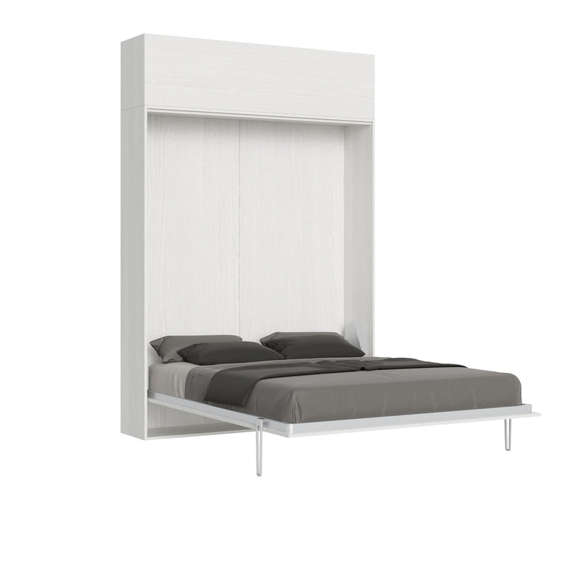 Letto Matrimoniale a Scomparsa Kentaro H250 cm Bianco-1